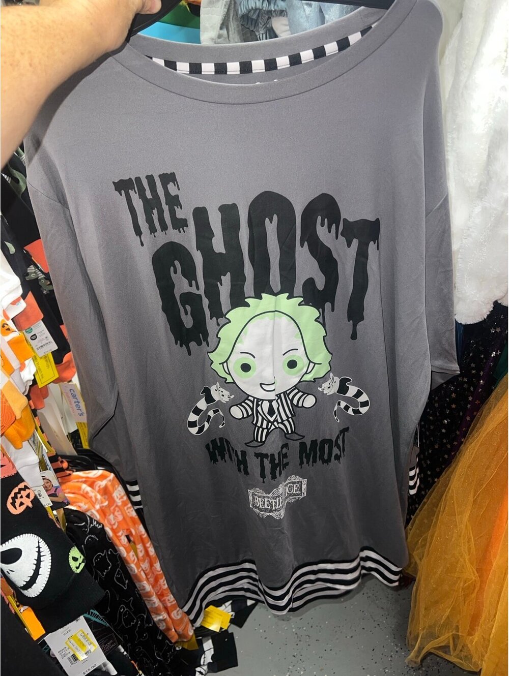 WOMENS Beetlejuice nightgown size small 4-6